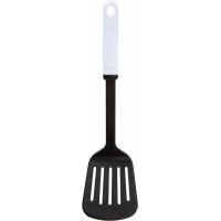 Espátula de nylon para cocina color negro Ibili