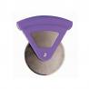 Cortapizza rolling de 8 cm color morado