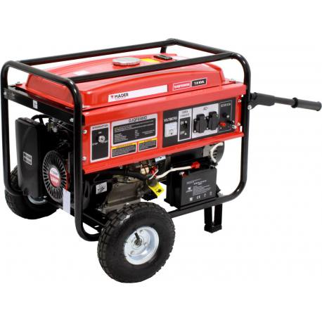 Generador MPT Gasolina 7,0KVA con ruedas