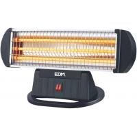 Estufa cuarzo 3 barras para suelo 400/1200W