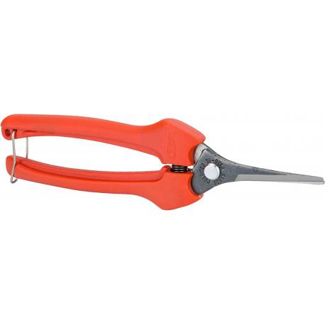 Tijera vendimia hoja recta corte 6 mm 190 mm