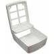 Dispensador de toallas Zig-Zag Smart 600 toallas blanco Jofel