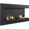 Chimenea de bioetanol de pared Delta 900 TÜV derecha Kratki