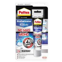 Silicona pattex no mas moho 50 ml blanca