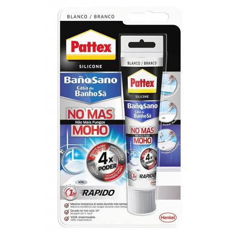 Silicona pattex no mas moho 50 ml blanca