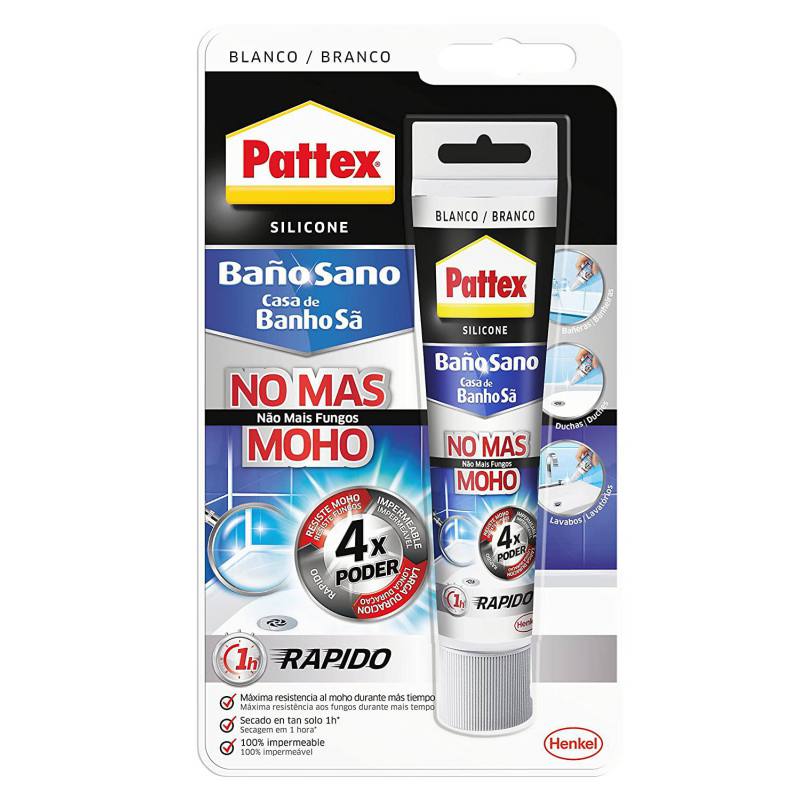 Pattex silicona blanca