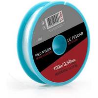 Hilo nylon blanco 0.5 mm 100 m