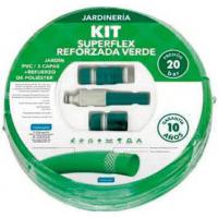Manguera superflex 3 capas verde