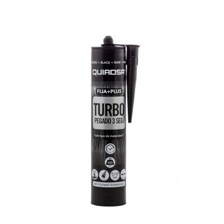 Adhesivo sellador fija+plus turbo gris 290ml