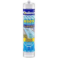 Sellador Quilosa MS para cristal invisible 280 ml