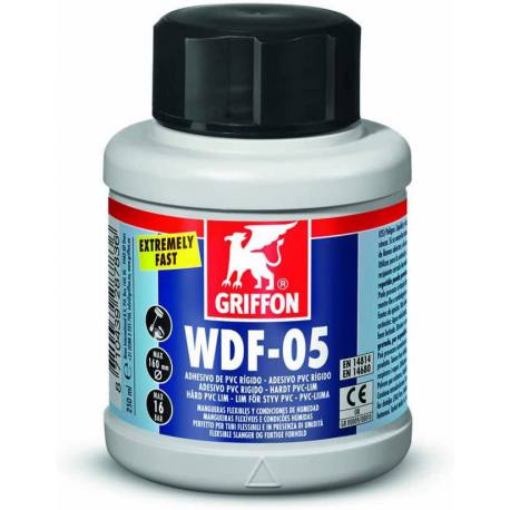 Adhesivo para PVC WDF-05 con brocha