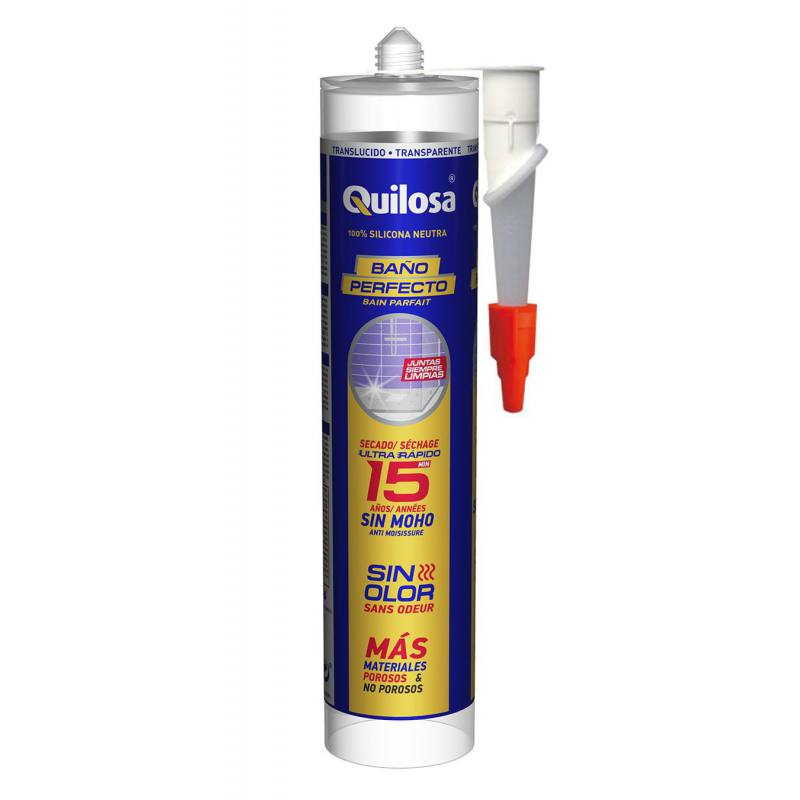 Silicona antimoho para baño y cocina 280 ml