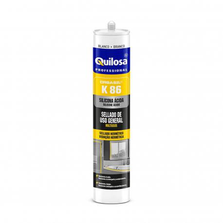 Silicona orbasil k-86 negro 300 ml
