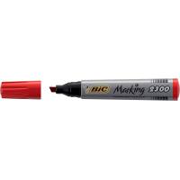Rotulador permanente bic rojo
