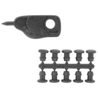 Punzon + 10 tapones 4 mm (bolsa zip 1+10)