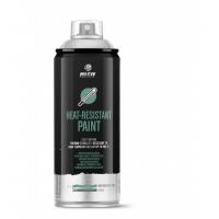 Pintura anti calórica en spray color plata 400 ml