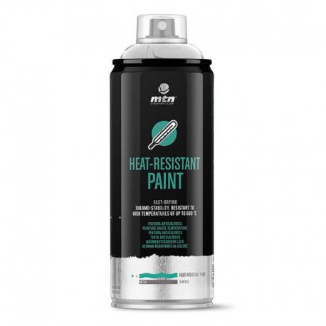 Pintura anticalórica color negro en spray 400 ML