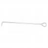 Gancho de cocina galvanizado plata