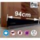 Burlete de PVC bajo puerta adhesivo madera 94 cm