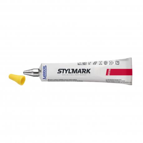 Marcador stylmark metal amarillo 3 mm