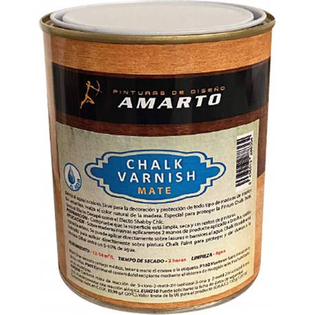 Barniz Chalk Vanish de Amarto acabado mate