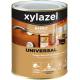Barniz universal acabado satinado Xylazel 750 ml varios colores