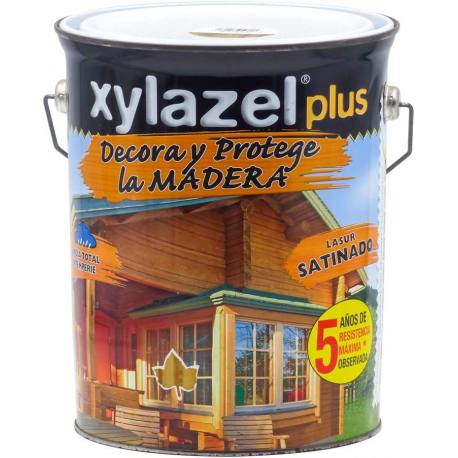 Xylazel Plus decora y protege la madera satinado 5 litros