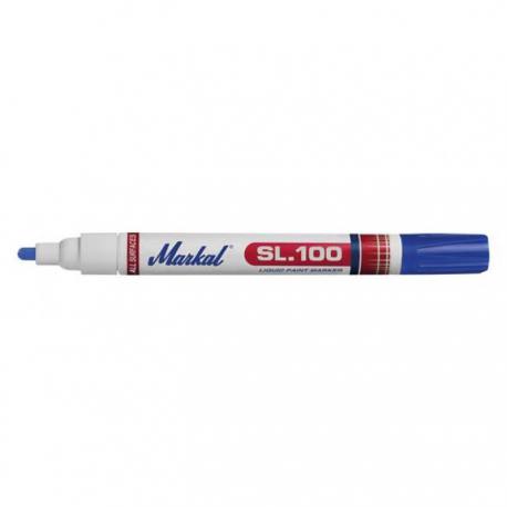 Rotulador marcador de pintura sl 100 azul 3mm
