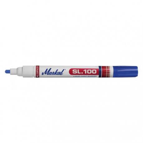 Rotulador marcador de pintura sl 100 azul 3mm