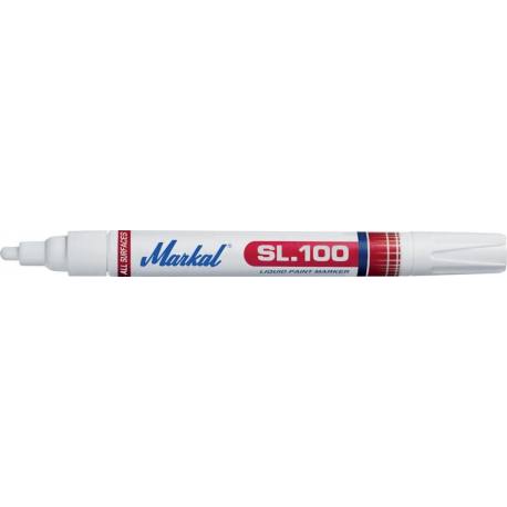 Rotulador marcador de pintura sl 100 blanco 3mm