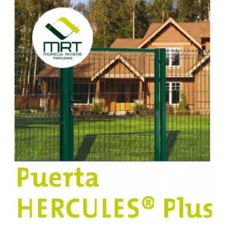 Puerta Hércules verde peatonal