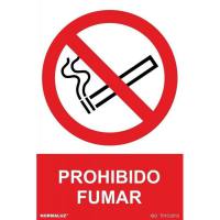 Señal PVC Prohibido fumar 21 x 30 cm