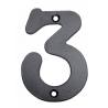 N&uacute;mero 3 de hierro forjado 100 x 5 mm