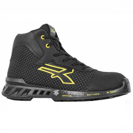 Bota alta deportiva U-Power Joe S3 ESD SRC amarillo negro