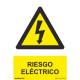 Señal PVC Riesgo eléctrico 21 x 30 cm