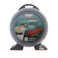 Hilo helicoidal de nylon Avalon para desbrozadora 2,4 mm