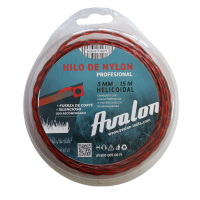 Hilo helicoidal de nylon Avalon para desbrozadora 3 mm