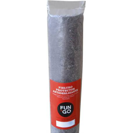 Filtro protector antideslizante negro y gris 1 x 15 M