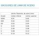 Bobina de lana de acero de 2,5 Kg