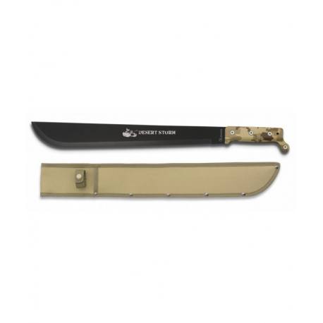 Machete cortacañas 41.5cm+funda nylon desert stor