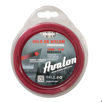 Hilo redondo de nylon Avalon para desbrozadora 2 mm x 15 m