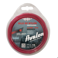 Hilo redondo de nylon Avalon para desbrozadora 2,4 mm