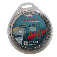 Hilo helicoidal de nylon Avalon para desbrozadora 2,7 mm