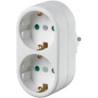 Adaptador multiplicador 2T blanco