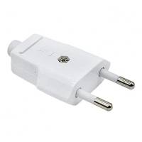 Clavija bipolar blanca 10A
