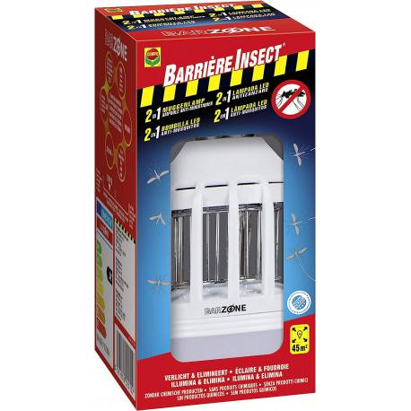 Bombilla led antimosquitos E-27 9 W 600 Lumens