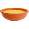 Vela cuenco terracota para jardín 138 cm