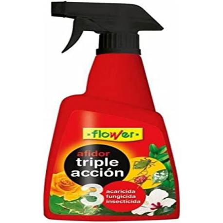 Insecticida triple acción Afidor Flower 500 ml