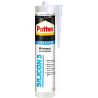 Silicona ácida universal Pattex Silicon 5 blanca 280 ml