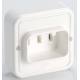 Base superficie T/T pata plana 25A blanco